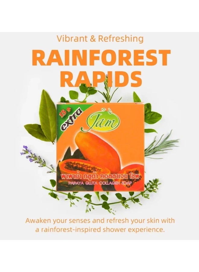 جام صابون كولاجين مربى البابايا جلوتا - Image 2